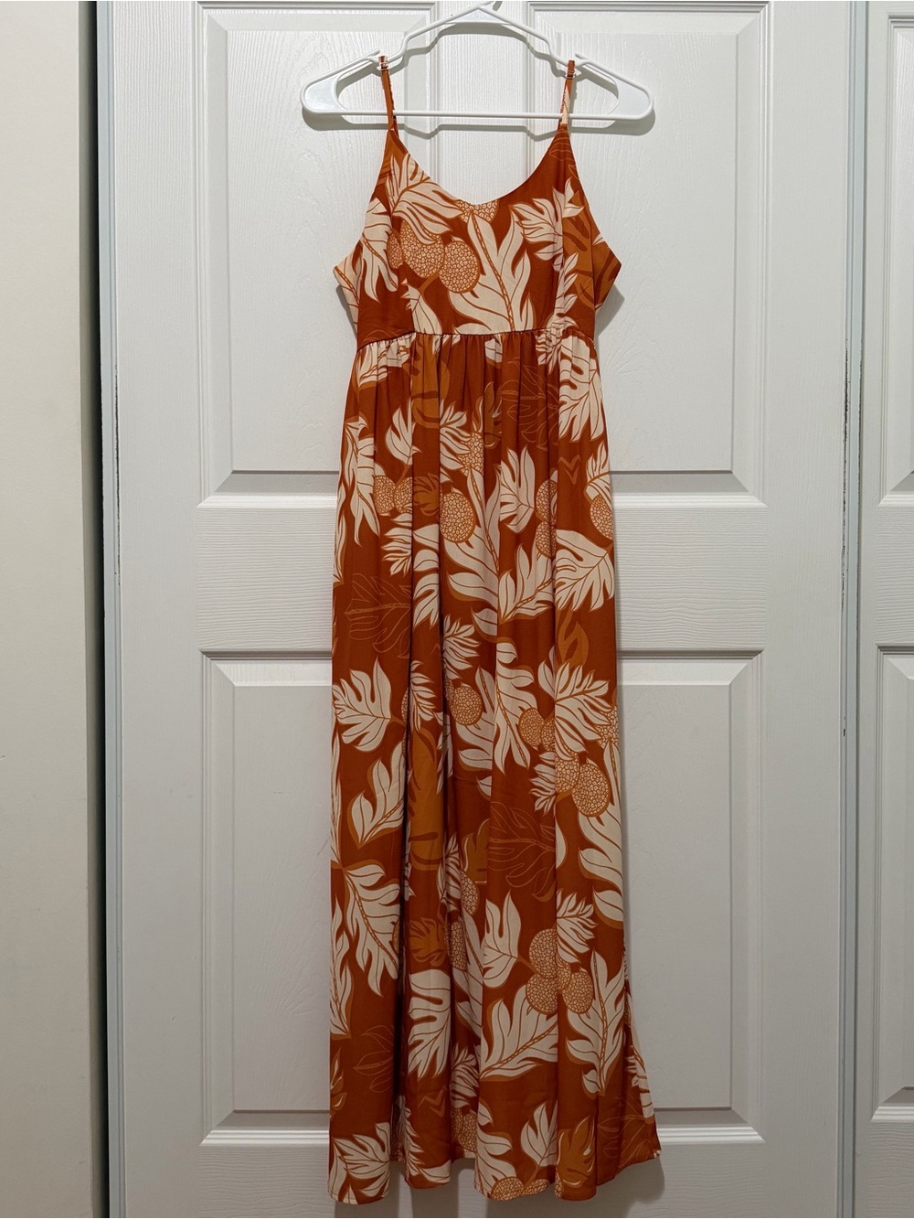 MISSING POLYNESIA Ulu Print Maxi Dress